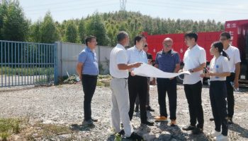 百色市委常委、市人民政府副市长李玉成到百色玉柴智慧物流及卡车服务产业园项目调研